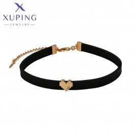 Чокер кожаный Хuping C000008724