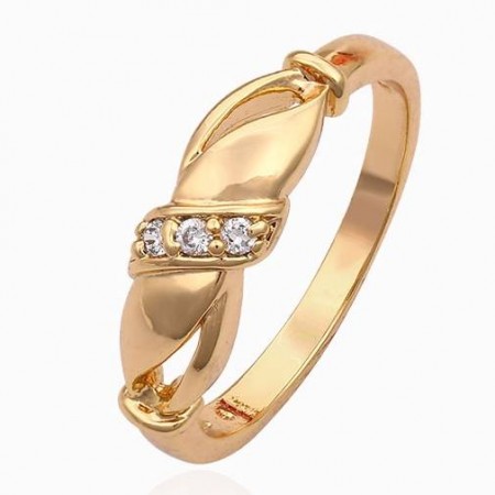 Очаровательное кольцо с фианитами 13329 фото | Brulik