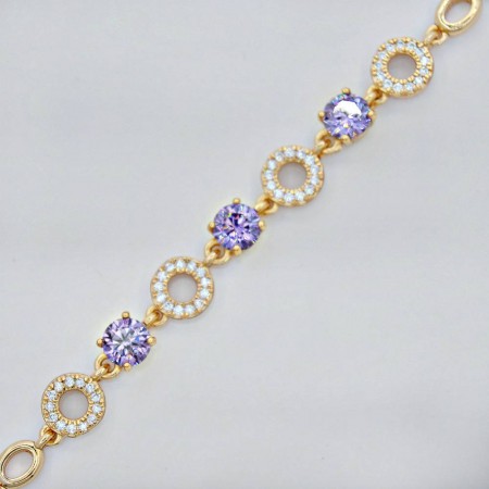 Исключительный браслет 73021-фиолетовый фото | Brulik