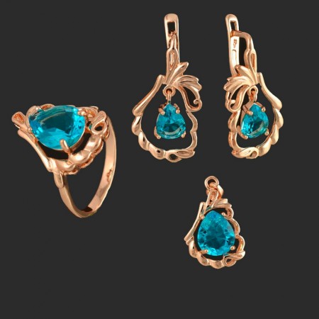 Позолоченное комплект  Fallon 8123794 фото | Brulik