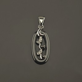 Позолоченный кулон 3777