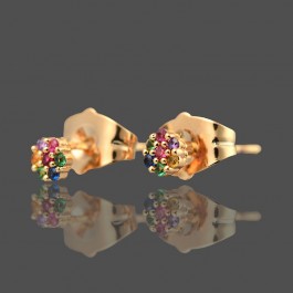 Позолоченные  серьги  XP 20424