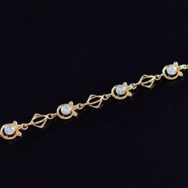 Позолоченный браслет Xuping 10-7433