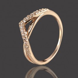 Позолоченное кольцо Fallon 8326274