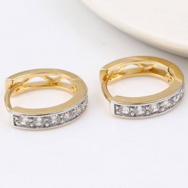 Нежные серьги с фианитами Xuping 92151