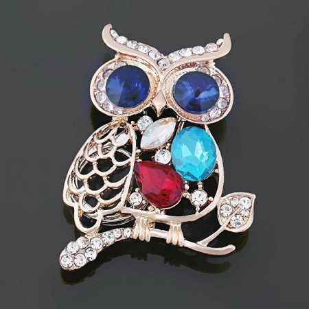 Брошь позолоченная  8652 фото | Brulik