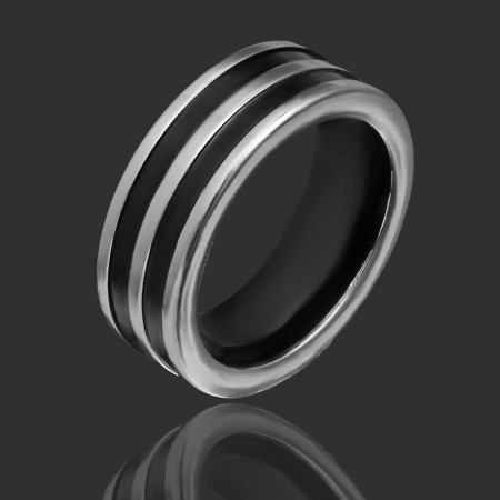 Стальное кольцо 127 фото | Brulik