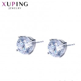Cерьги-гвоздики Xuping 97062-белый