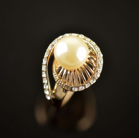 Позолоченное кольцо Fallon 8323910 фото | Brulik