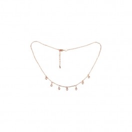 Позолочений ланцюжок з камінцями  Fallon 81200322