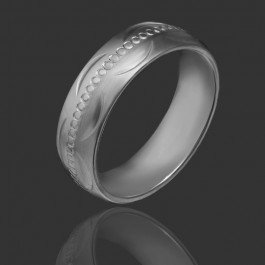 Стальное  кольцо 176