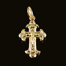 Позолоченный крестик Fallon 8613557