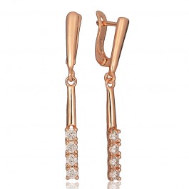 Позолочені сережки Fallon 82201203