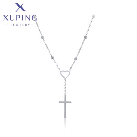 Ланцюжок сталевий з хрестиком Xuping T001256912 фото | Brulik