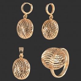 Позолоченный комплект  Fallon 8110075