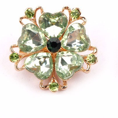 Цветочная брошь   942-11 фото | Brulik