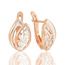 Позолочені сережки Fallon 92100575