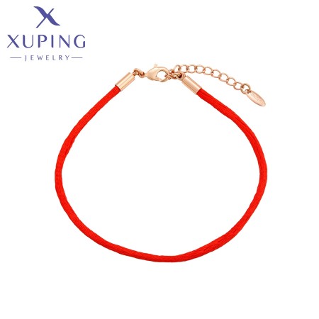 Позолоченный браслет  "Красная нить" Xuping  A00794330  фото | Brulik