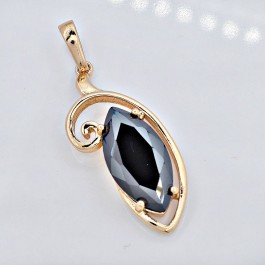 Изысканный кулон 18К  31763-черный