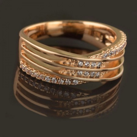 Позолоченное кольцо XP 1070 фото | Brulik