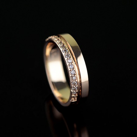 Позолоченное кольцо Fallon 83200994 фото | Brulik
