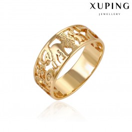 Позолоченное кольцо Xuping 14121