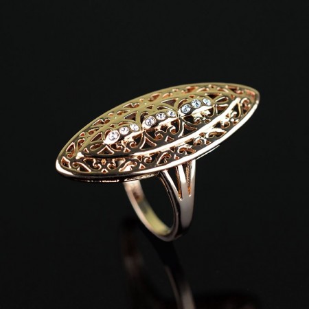 Позолоченное кольцо Fallon 83201113 фото | Brulik