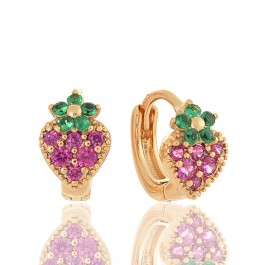 Позолоченные детские серьги  Xuping 20990