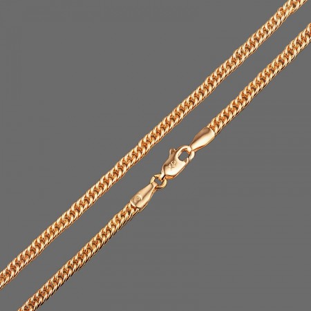 Позолочений ланцюжок  Xuping 40084 фото | Brulik