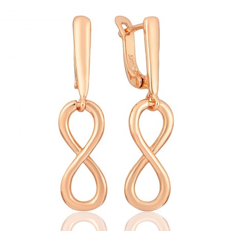 Позолоченные серьги Fallon 82100785 фото | Brulik