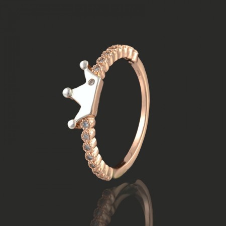 Позолоченное кольцо Fallon 93201822 фото | Brulik