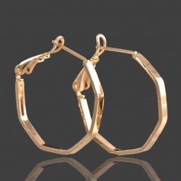 Позолоченные серьги -кольца Xuping 269-M