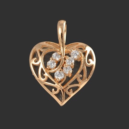 Позолоченый кулон XP 3837 фото | Brulik