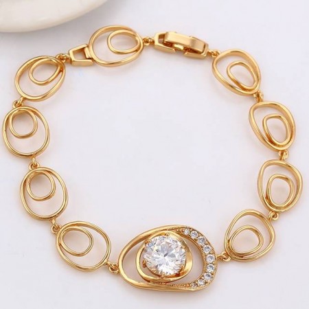 Фантастический браслет Xuping 74182-белый фото | Brulik