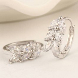 Серьги с лепестками 28142