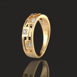 Позолоченное кольцо XP 1278