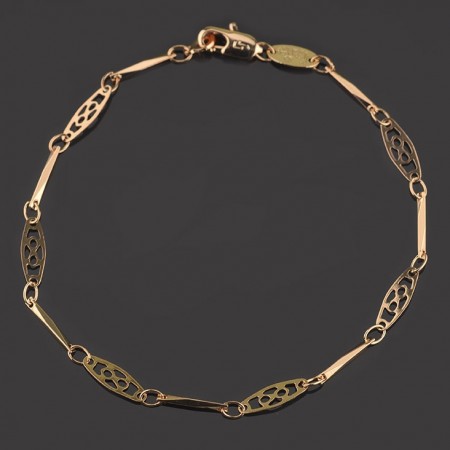 Позолоченный браслет  Fallon 84190221-19 фото | Brulik