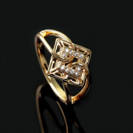 Позолоченное кольцо  XP 1830