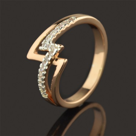 Позолоченное кольцо Fallon 93200920 фото | Brulik