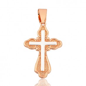 Позолочений хрестик  Fallon 96100026 фото | Brulik