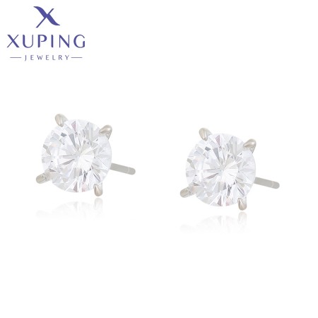 Сережки-гвоздики сталеві Xuping X000808475 фото | Brulik