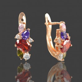 Позолоченные серьги  XP 907