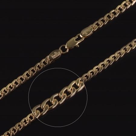 Позолоченная цепочка  Fallon 8443748 фото | Brulik