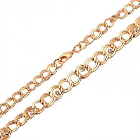 Позолоченное колье  Fallon 8120055*(с дефектом ) фото | Brulik