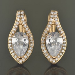 Позолоченые серьги ХР 2711