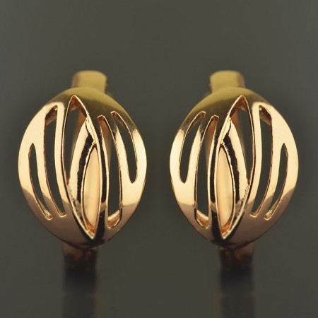 Позолоченные серьги  XP 9045 фото | Brulik