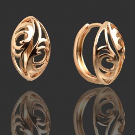 Позолоченные серьги XP 9734