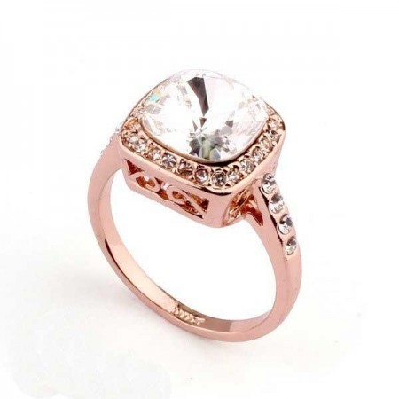 Позолочена каблучка  Italina 95621-1 фото | Brulik