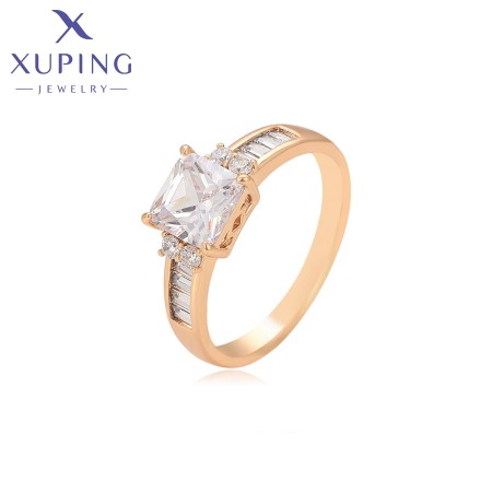 Позолочена каблучка  Xuping X000831945 фото | Brulik