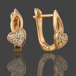 Позолоченные  серьги  XP 20362